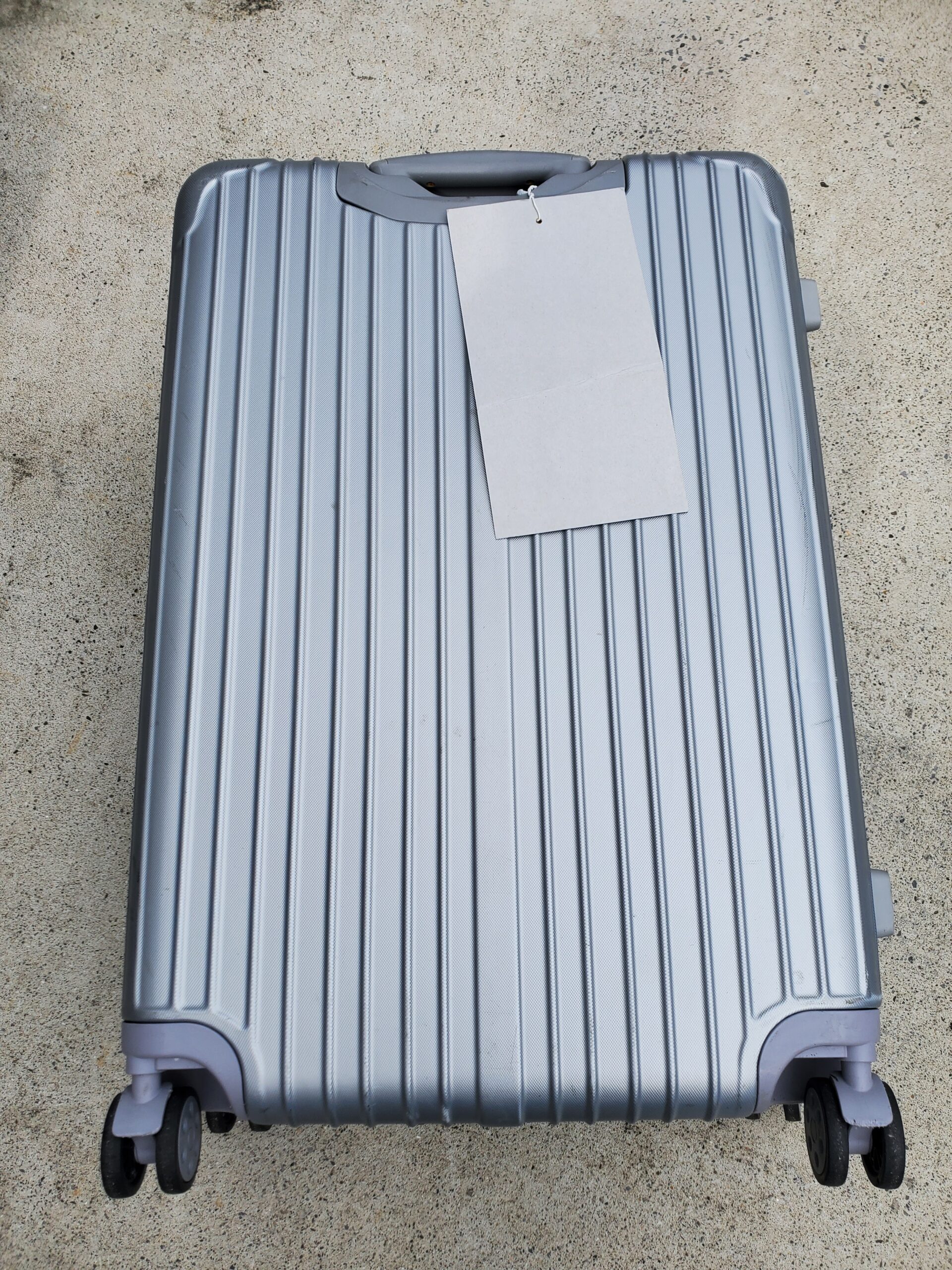 Recovered luggage from the Shinkansen
