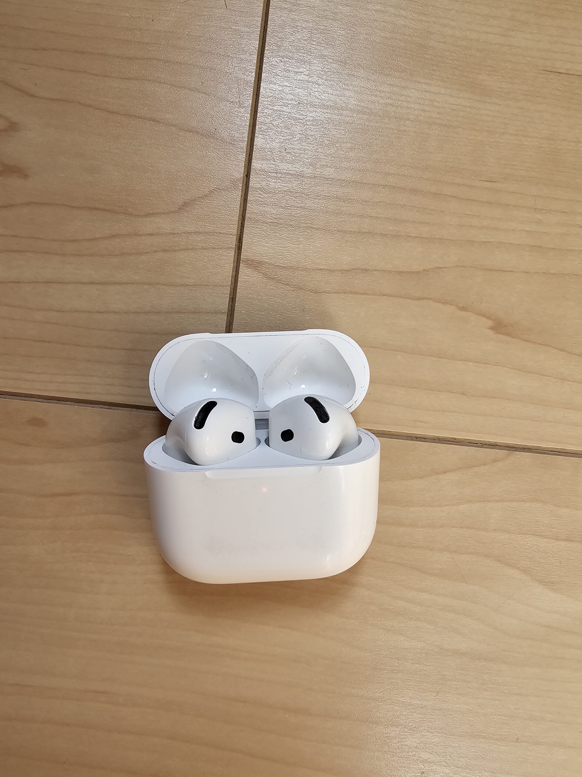 Recovered AirPods from a hotel in Japan