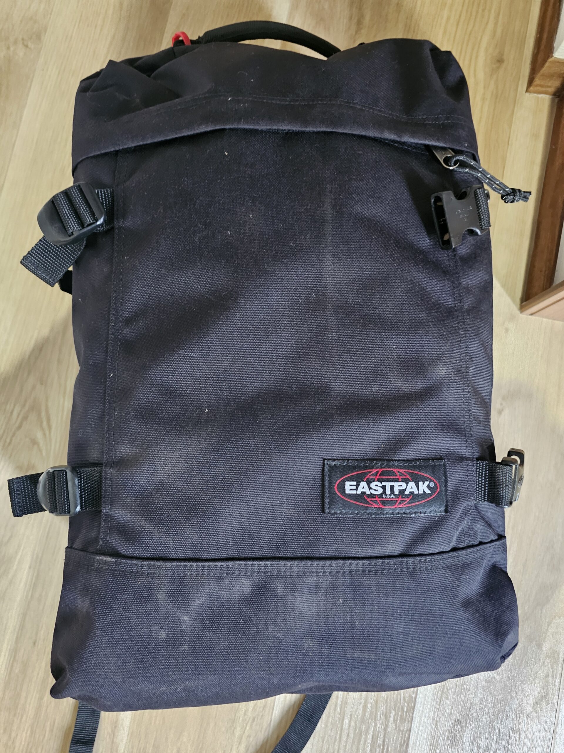 Recovered backpack on a train in Japan